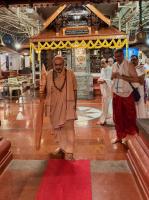 Arrival of HH Swamiji on 28th April 2026 - Jeerna Ashtabandha at SAT, Vittal